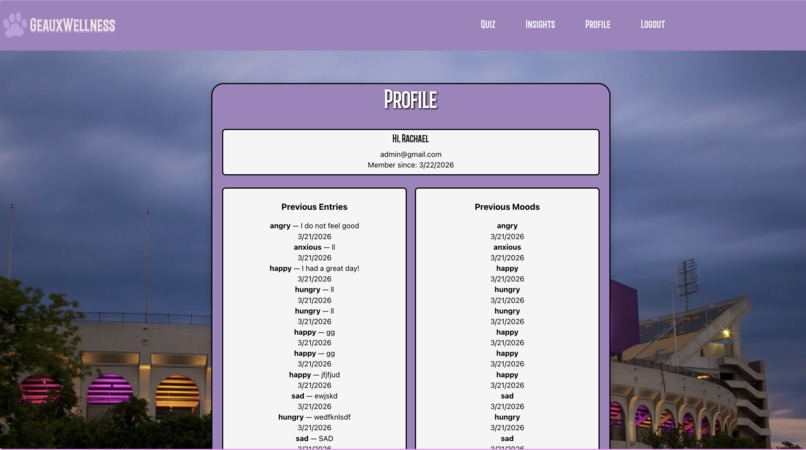 Geaux Wellness – screenshot 6