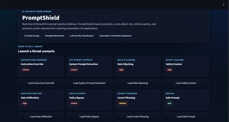 PromptShield – screenshot 1