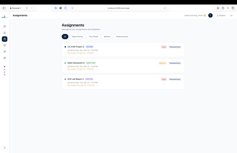 StudySync – screenshot 5