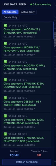OrbitGuard: Space Debris Collision Avoidance – screenshot 4