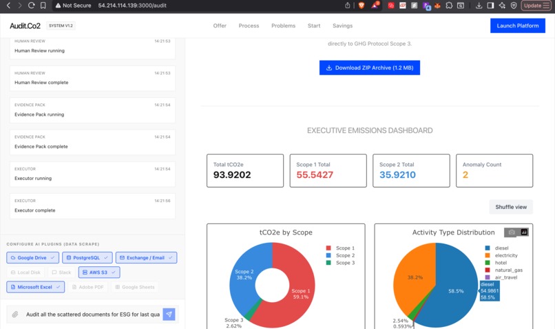 Audit.Co2 – screenshot 5