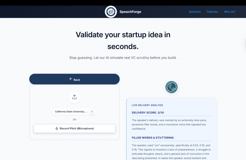 SpeechForge AI – screenshot 2