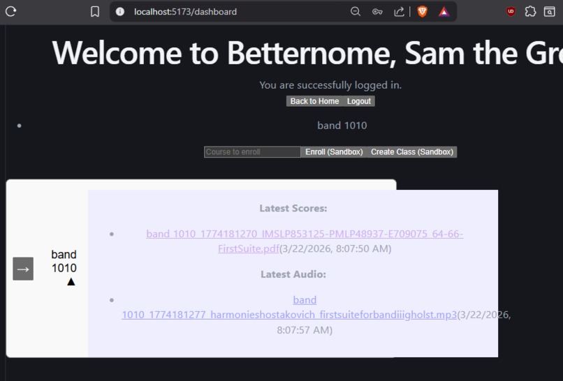 Betternome – screenshot 1