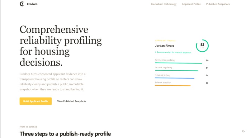 Credora – screenshot 1