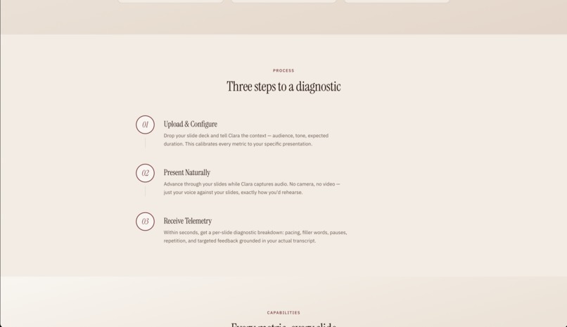 Clara – screenshot 2