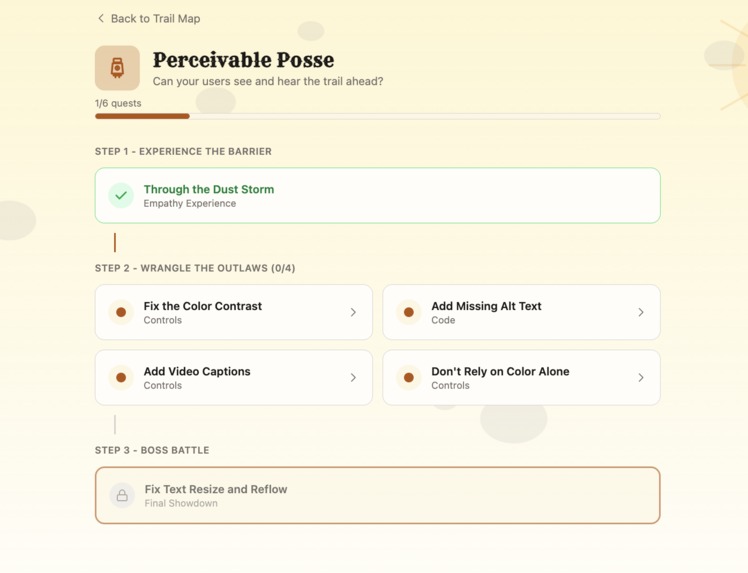 Howdy, A11Y – screenshot 3