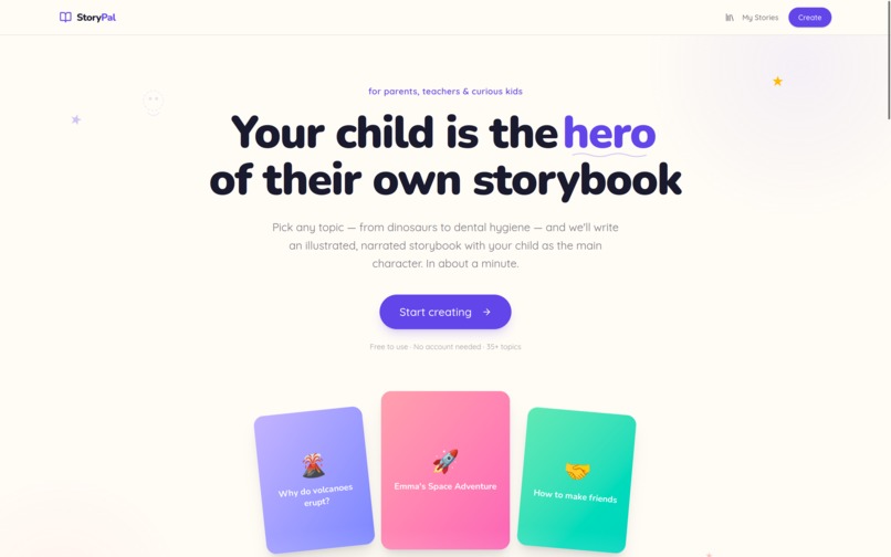 StoryPal – screenshot 1
