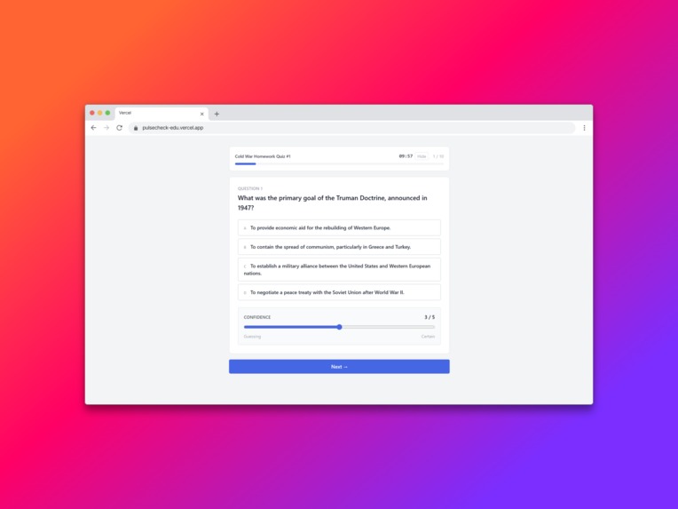 PulseCheck – screenshot 2