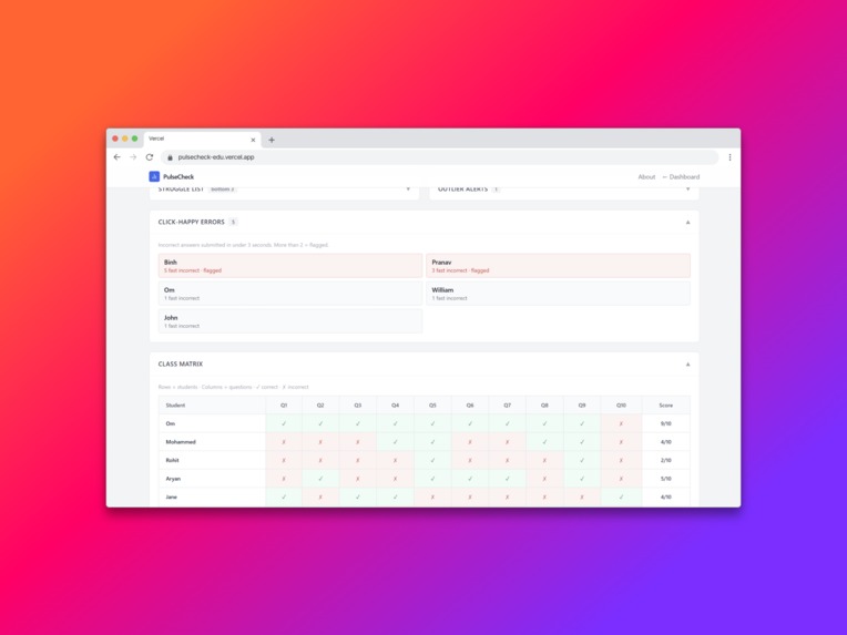 PulseCheck – screenshot 5