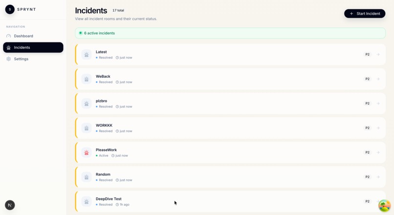 Sprynt – screenshot 1