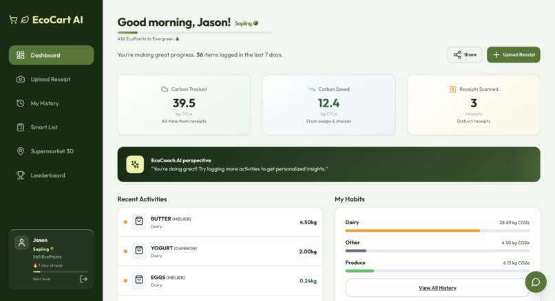 EcoCart AI – screenshot 1