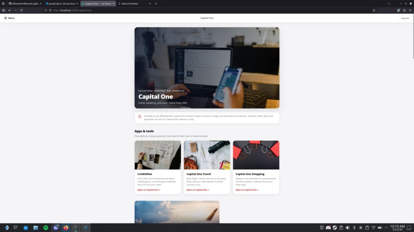 AscendFi – screenshot 1