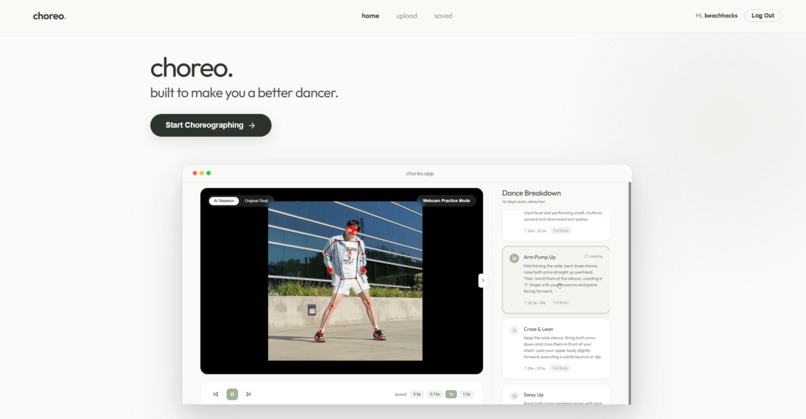 choreo. (Table 10.2) – screenshot 1