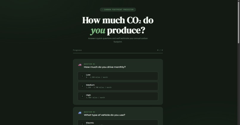 CarbonCoach – screenshot 2