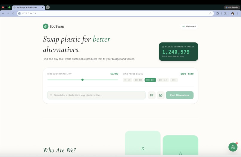 EcoSwap – screenshot 1