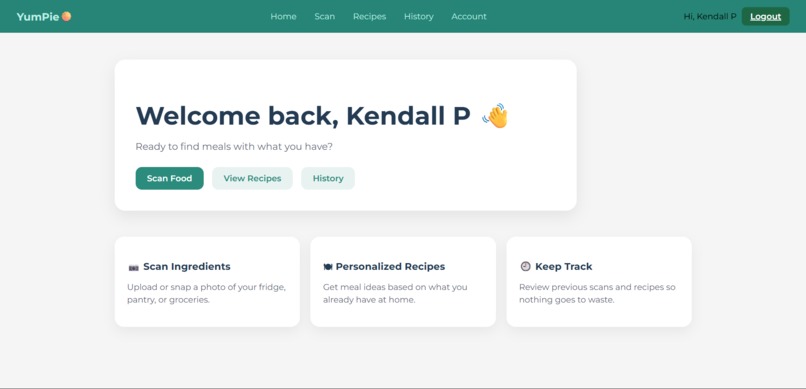 YumPie – screenshot 1