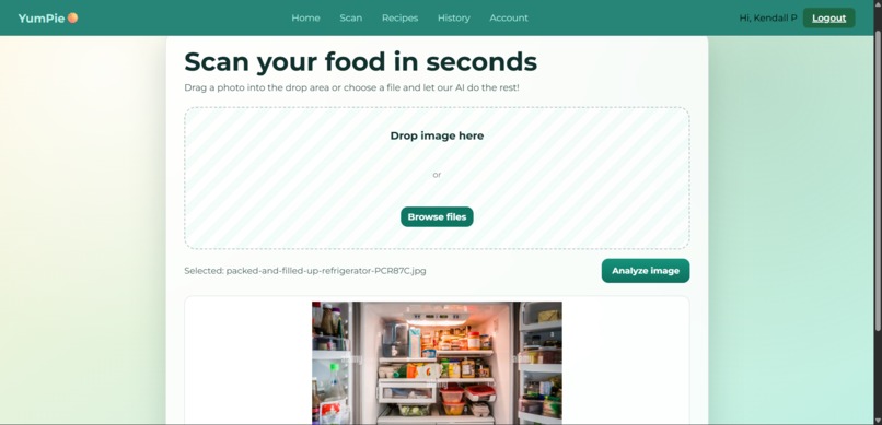 YumPie – screenshot 2