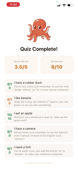 Fluency – screenshot 3