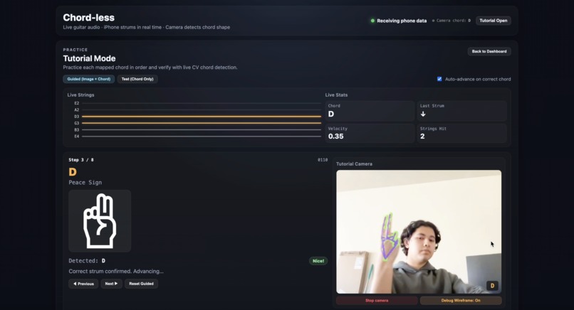 Chord-less – screenshot 2