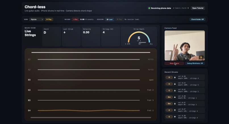Chord-less – screenshot 3