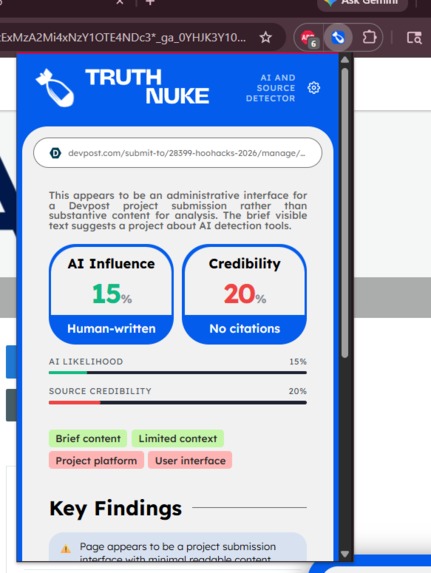 Truth Nuke – screenshot 3