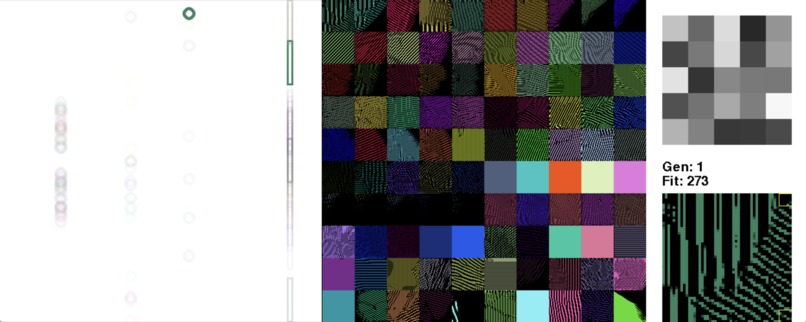 Cellular Automata Plays Pong – screenshot 1
