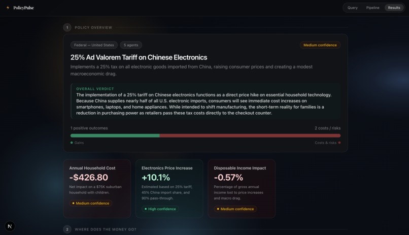PolicyPulse – screenshot 2