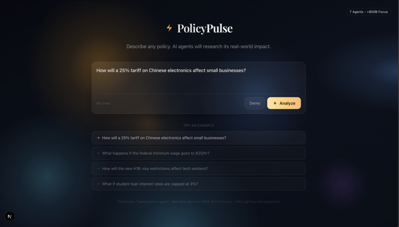 PolicyPulse – screenshot 1