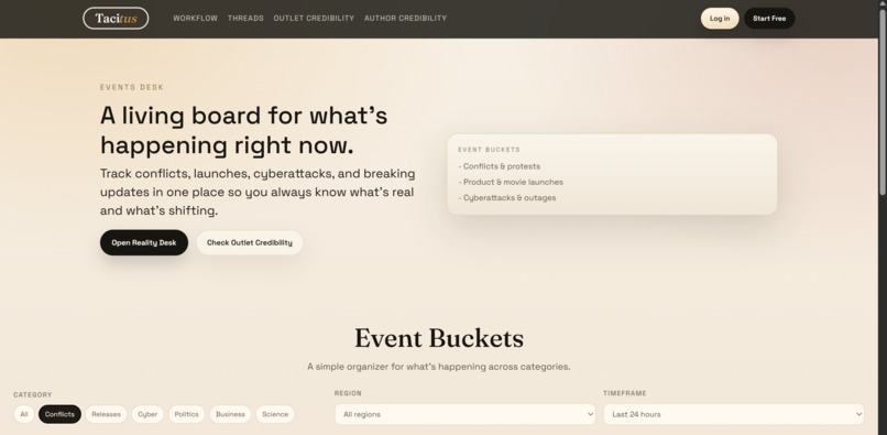 Tacitus – screenshot 2