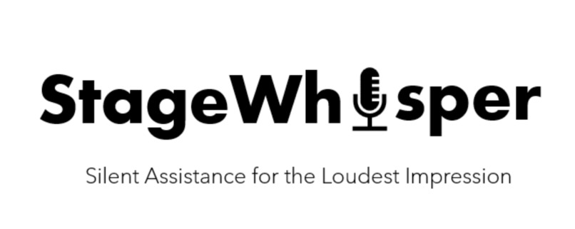 StageWhisper – screenshot 1