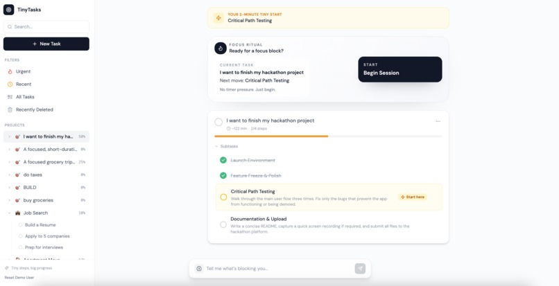 TinyTasks - Team 41 – screenshot 5