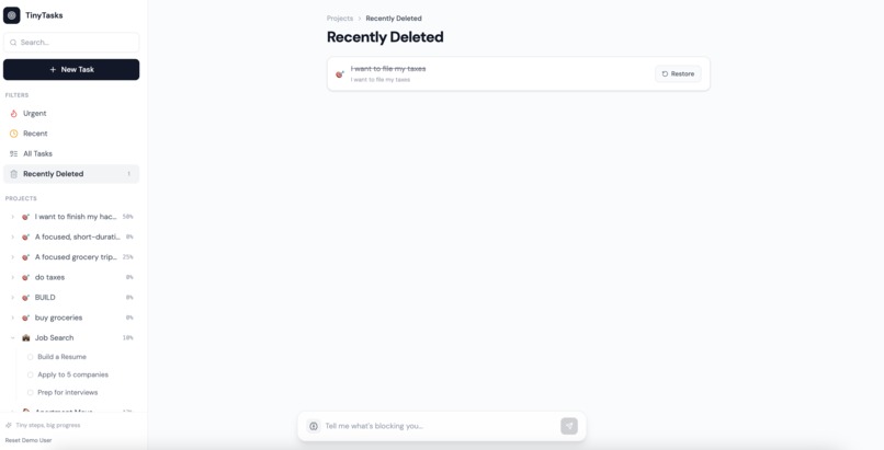 TinyTasks - Team 41 – screenshot 9