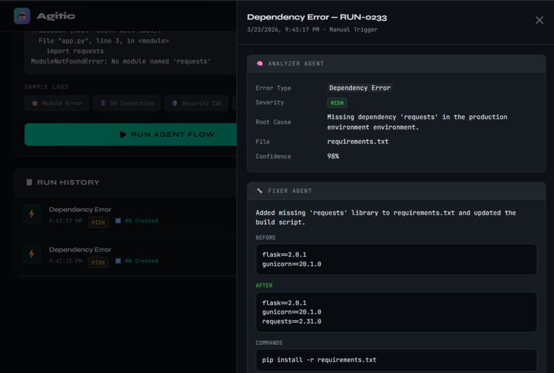 Agitic – screenshot 2