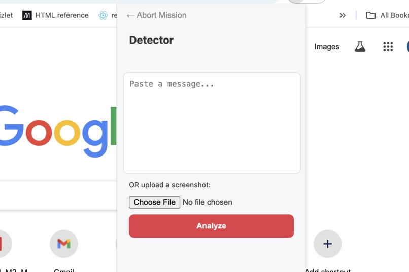 Red Flag Detector - Group #11 – screenshot 3