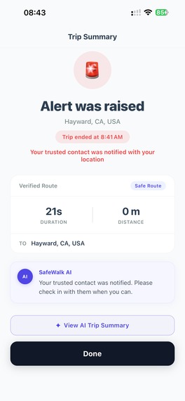 SafeWalk – screenshot 11