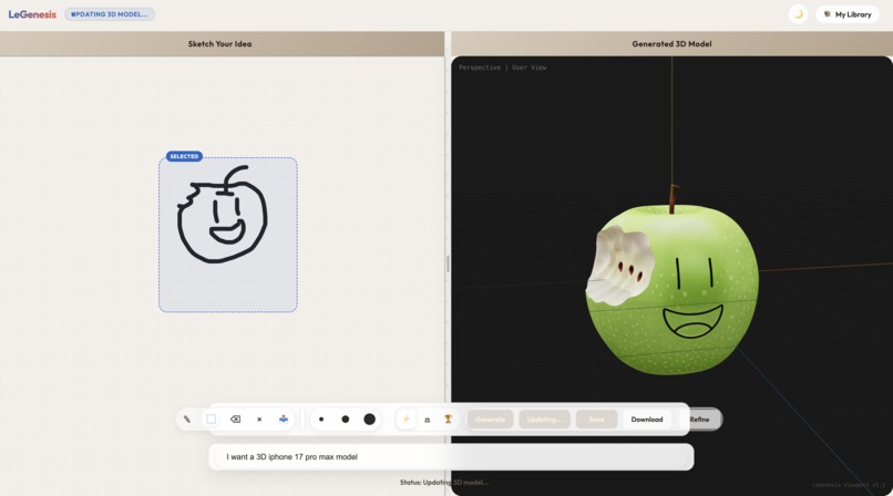 LeGenesis – screenshot 1