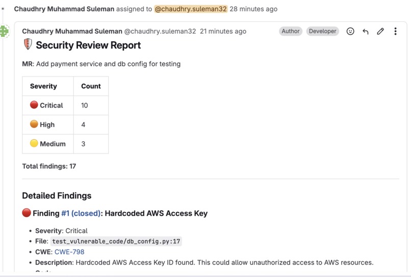 Repo Vulnerability Scanner – screenshot 2