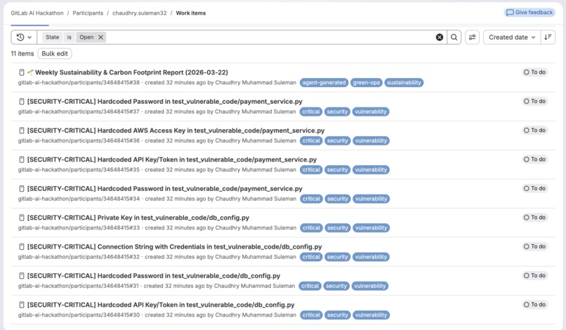 Repo Vulnerability Scanner – screenshot 4