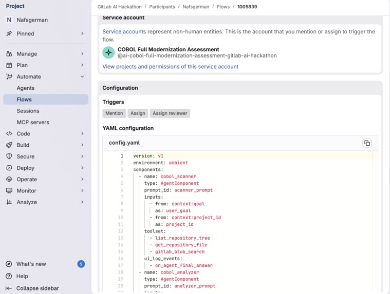 COBOL Compass - Legacy Code Modernization Agent – screenshot 1