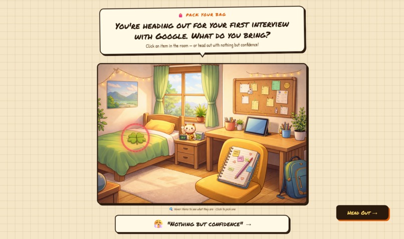 Identity Adventure (Team  23) – screenshot 2