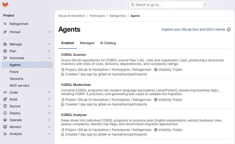 COBOL Compass - Legacy Code Modernization Agent – screenshot 3