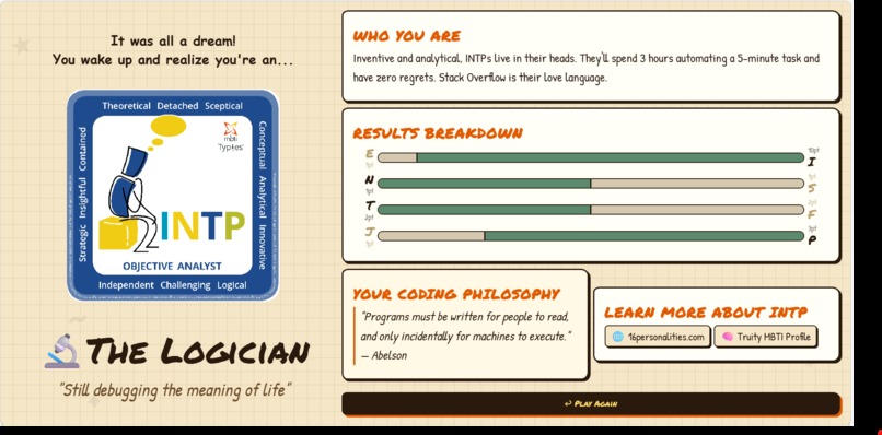Identity Adventure (Team  23) – screenshot 4
