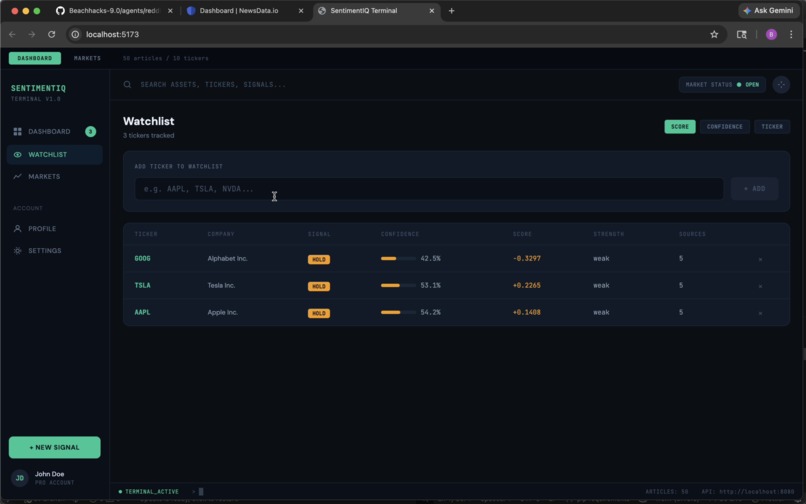 InvestIQ – screenshot 1