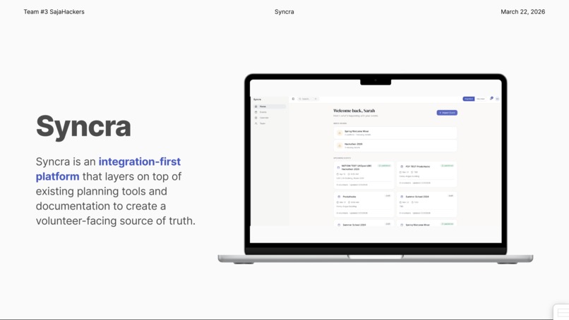 Syncra – screenshot 1