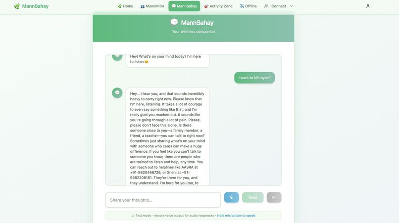 MannSahay – screenshot 2