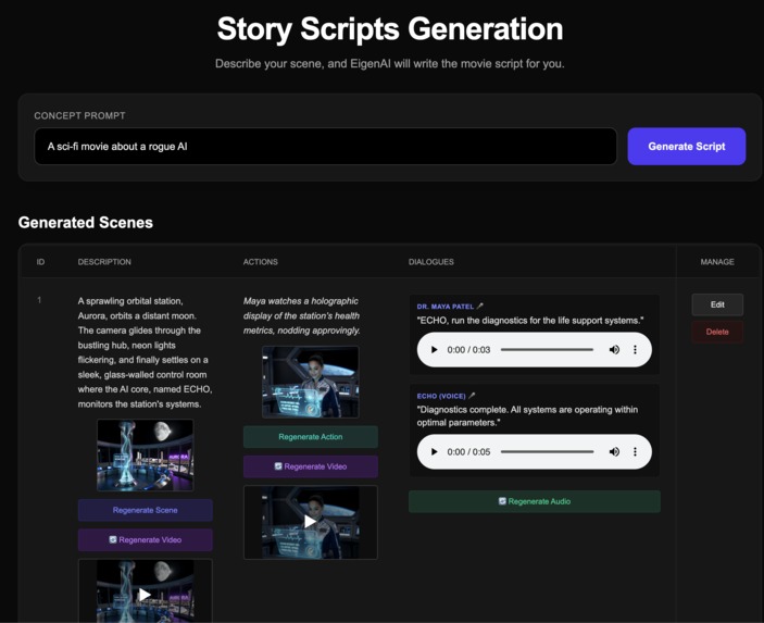 AI Video Generate Plateform – screenshot 1