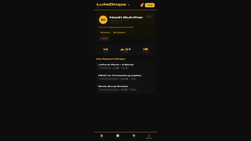 LuteDrops – screenshot 1
