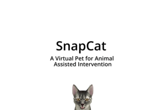 SnapCat: A Virtual Pet for Animal Assisted Intervention