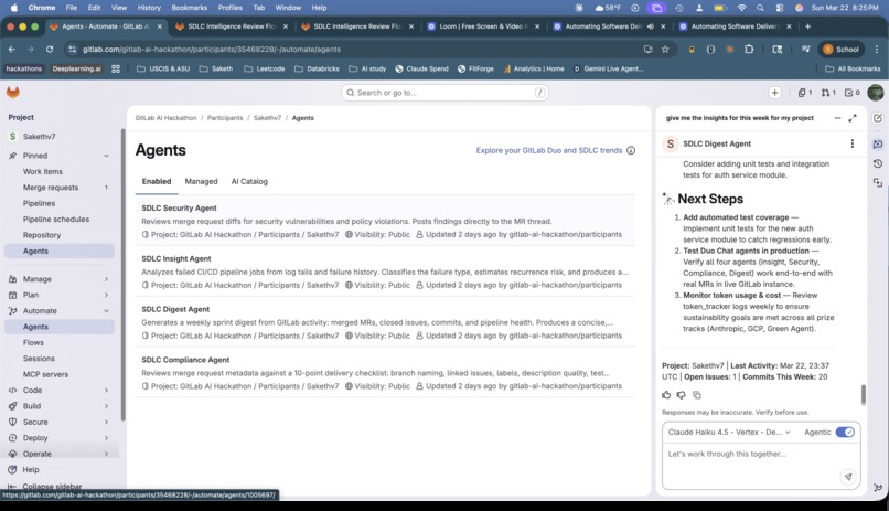 SDLC Intelligence Agent – screenshot 1