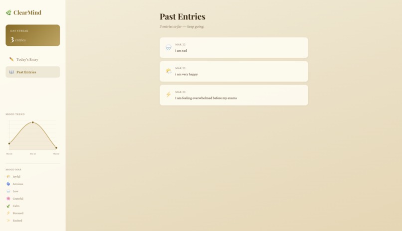 Clearmind – screenshot 2